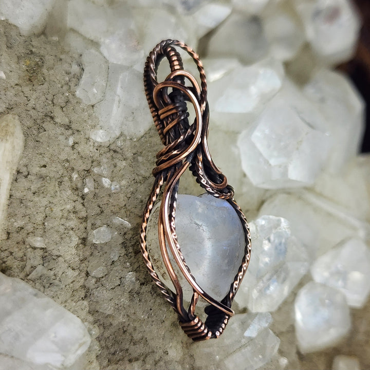 Moonstone Mini Heart