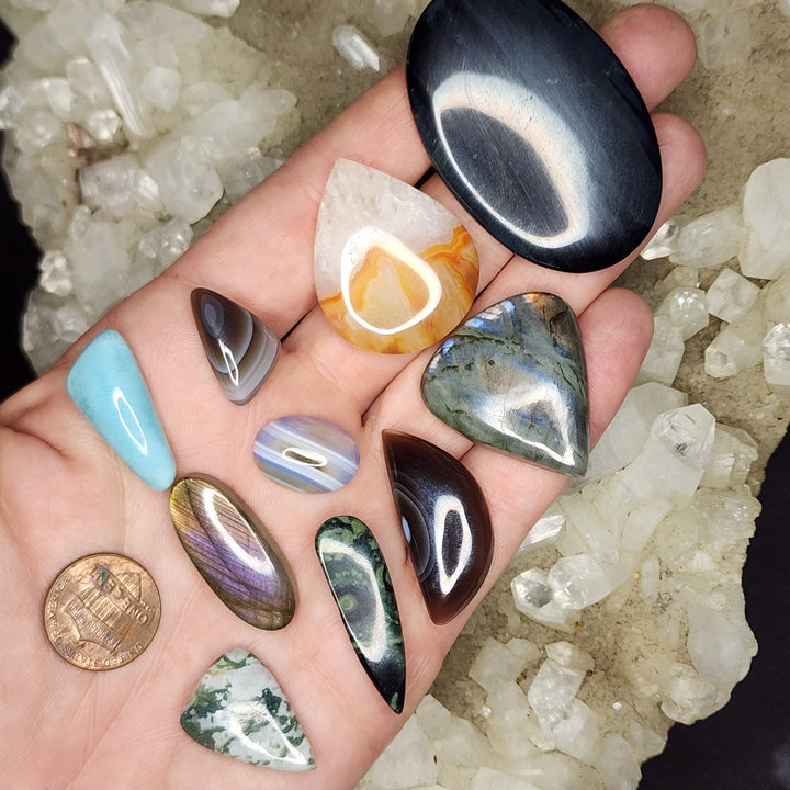 Mixed cabochon lot 2