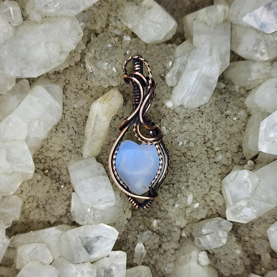 Moonstone Mini Heart