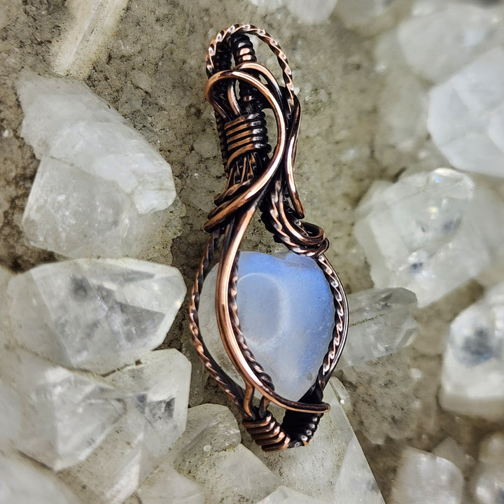 Moonstone Mini Heart