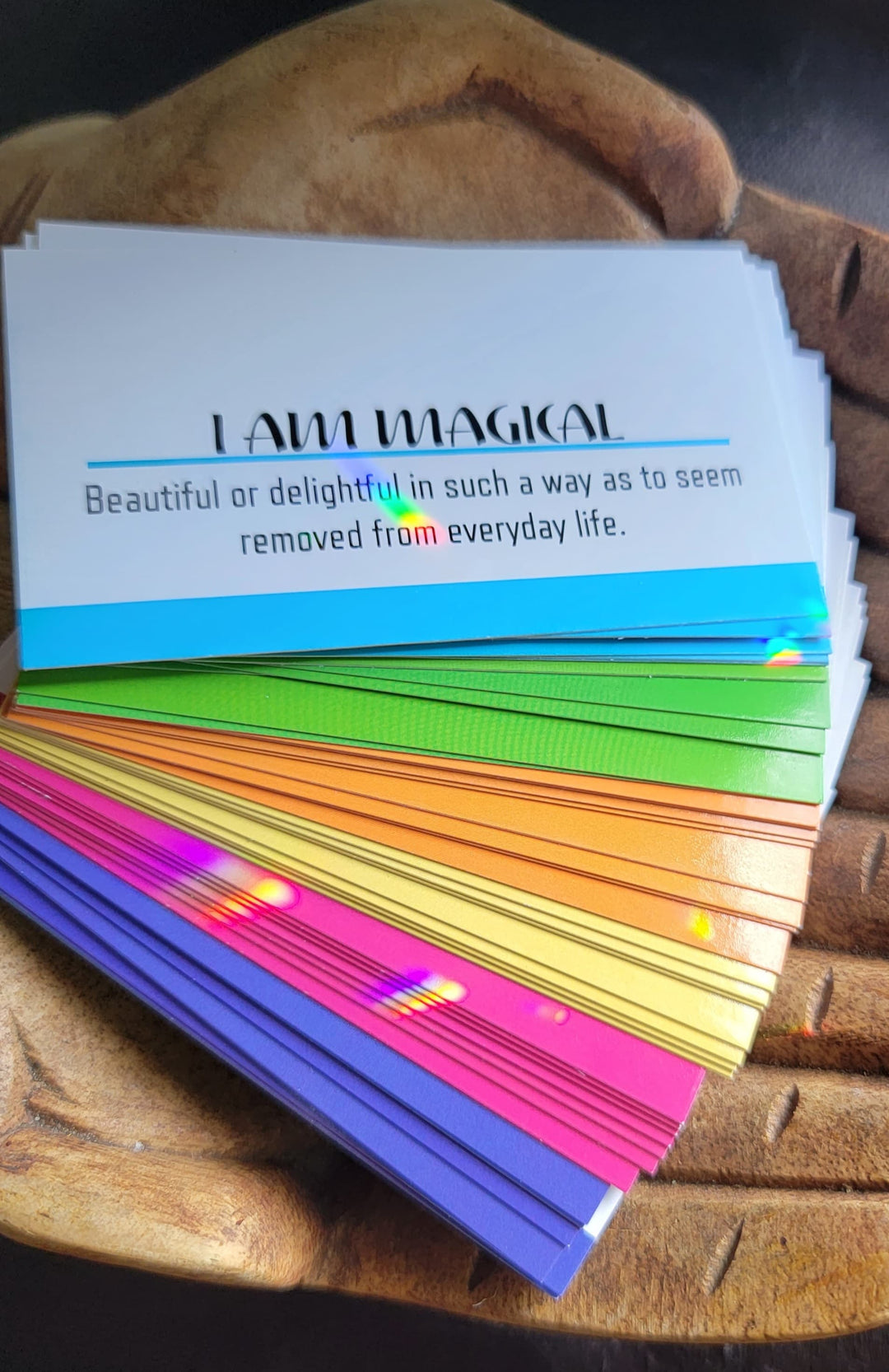 44  "I AM" Affirmation Cards that ignite and connect the mind, body and soul. 